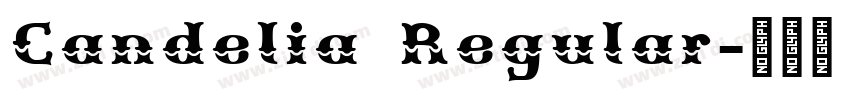 Candelia Regular字体转换 Candelia Regular字体转换